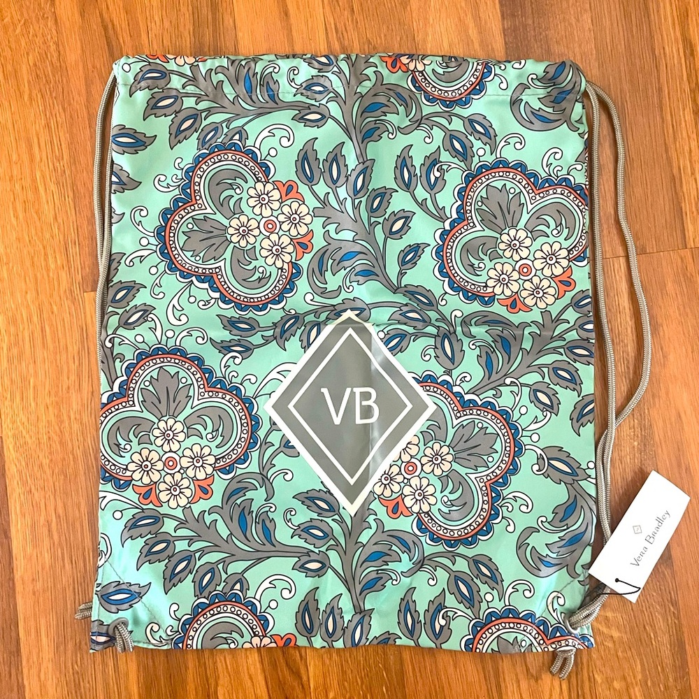 NWT Vera Bradley Drawstring Backpack